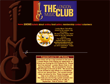 Tablet Screenshot of londonmusicclub.com